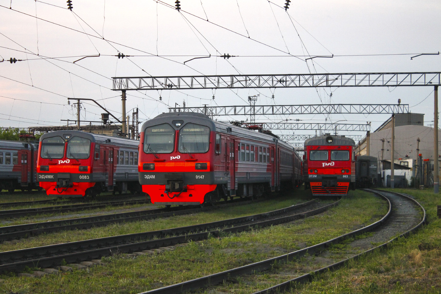 ЭД4МК-0083; ЭД4М-0147; ЭТ2МЛ-063