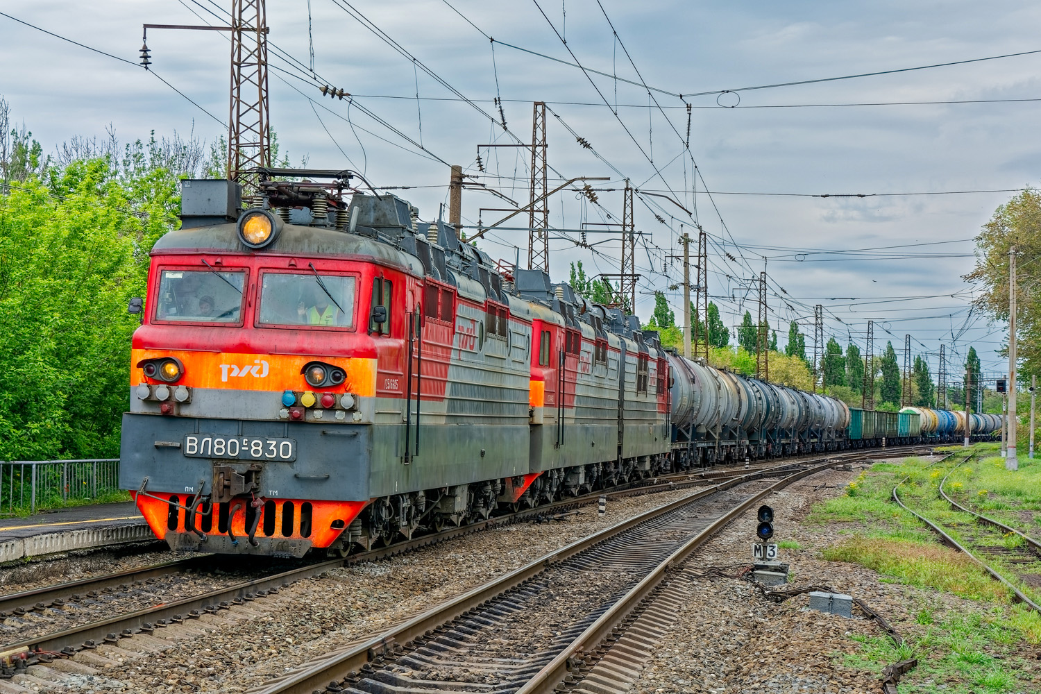 ВЛ80С-830Б; ВЛ80С-1223
