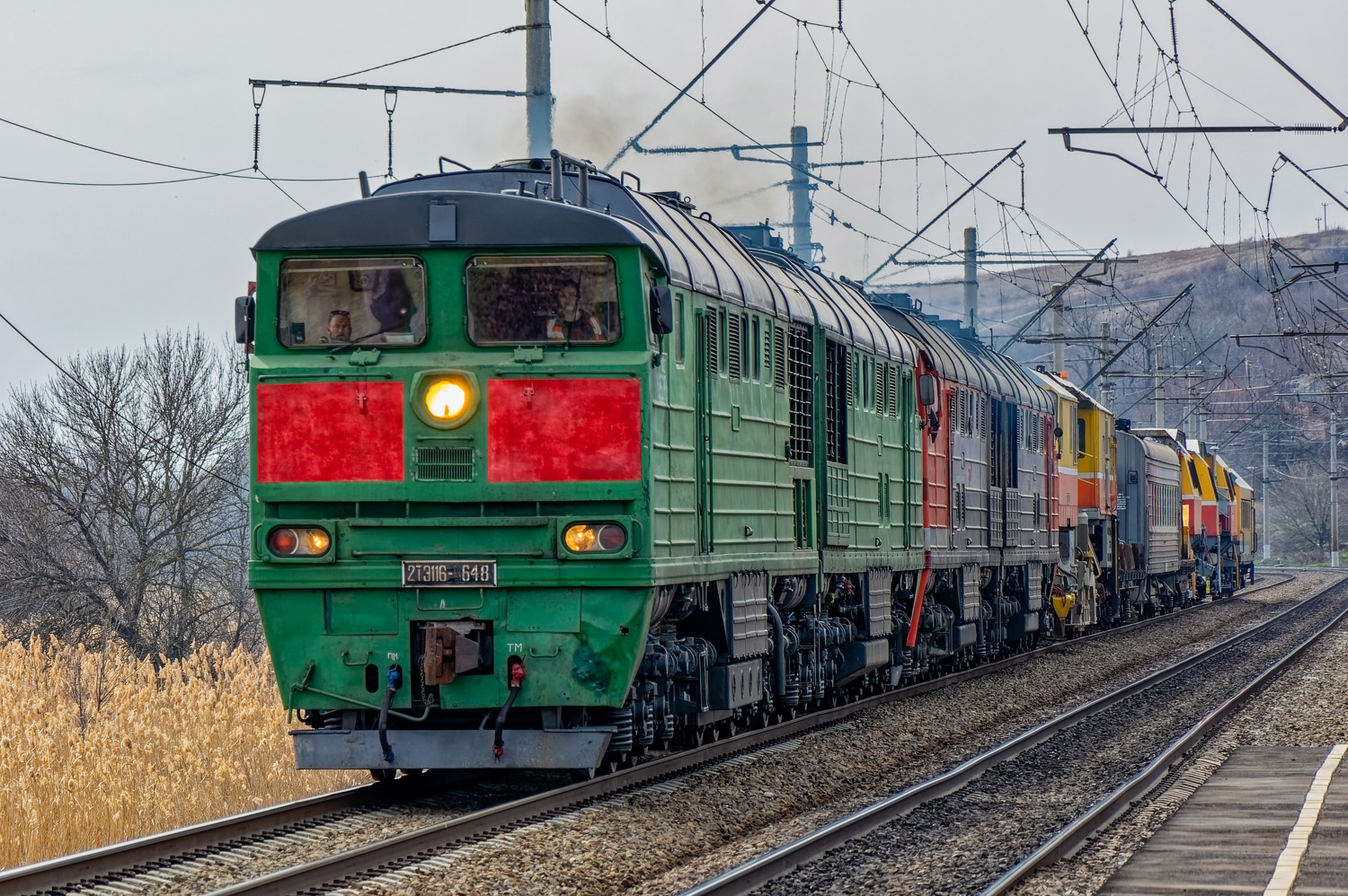 2ТЭ116-648; 2ТЭ116-542