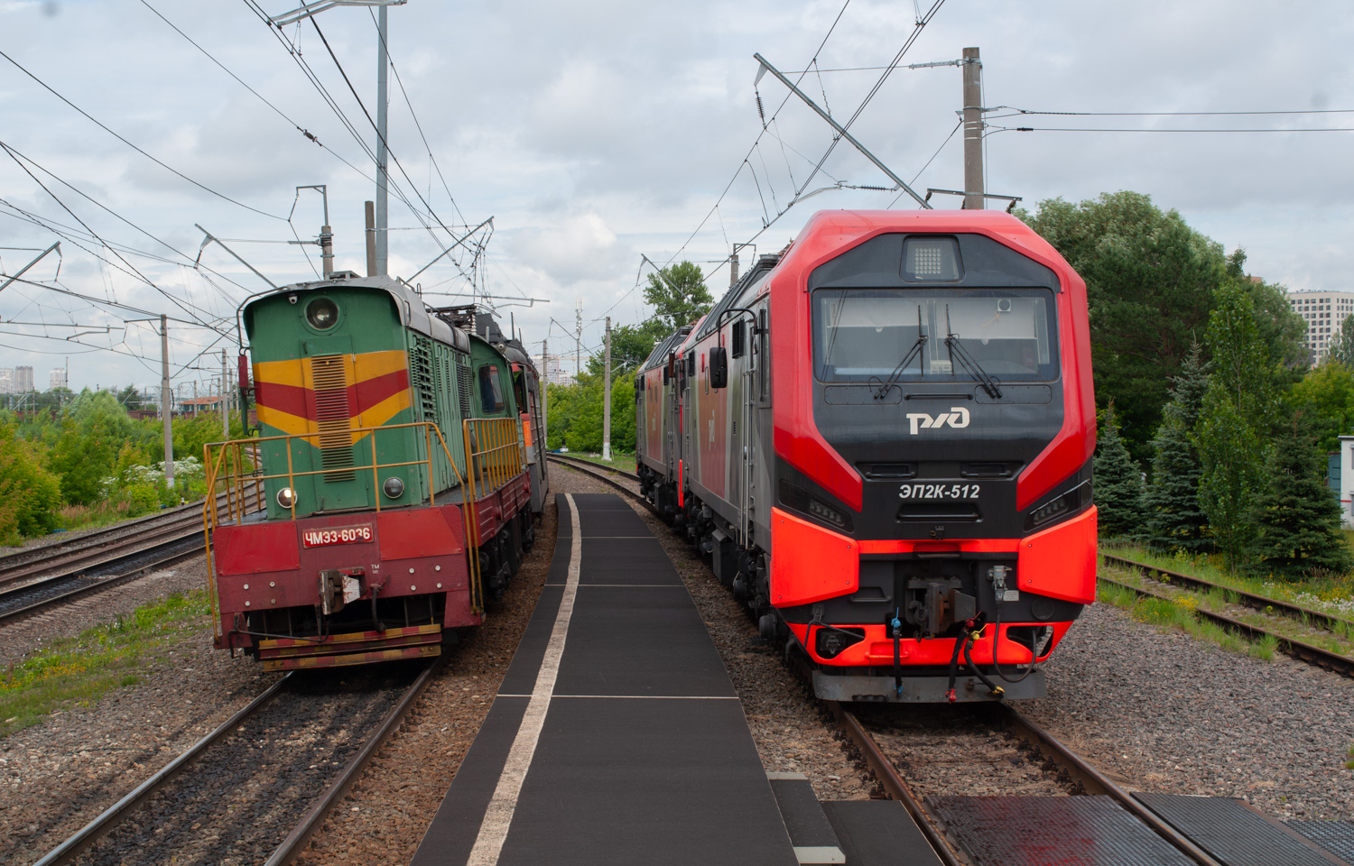 ЧМЭ3-6036; ВЛ80С-335; ЭП2К-512; ЭП2К-513