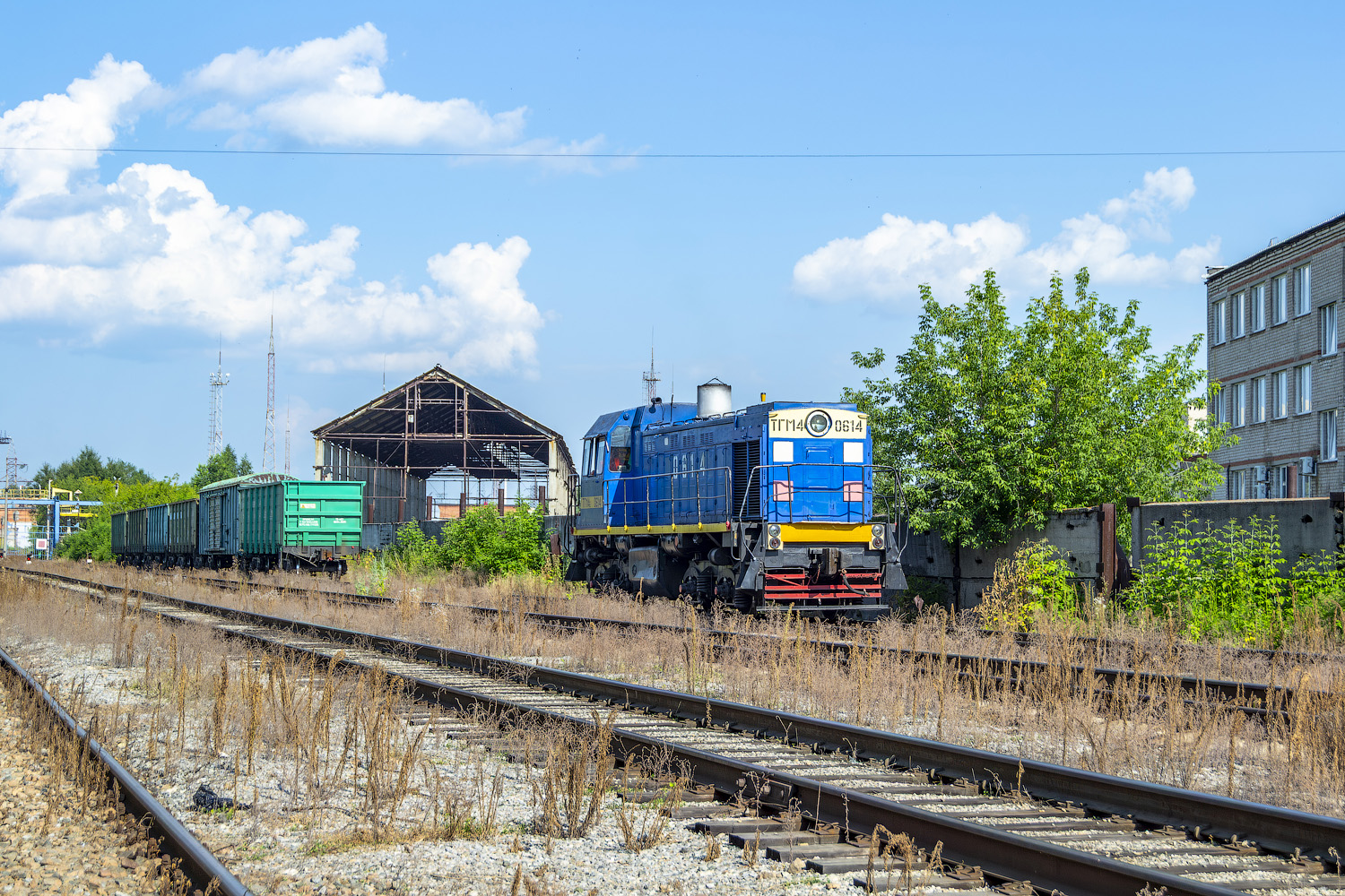ТГМ4Б-0614