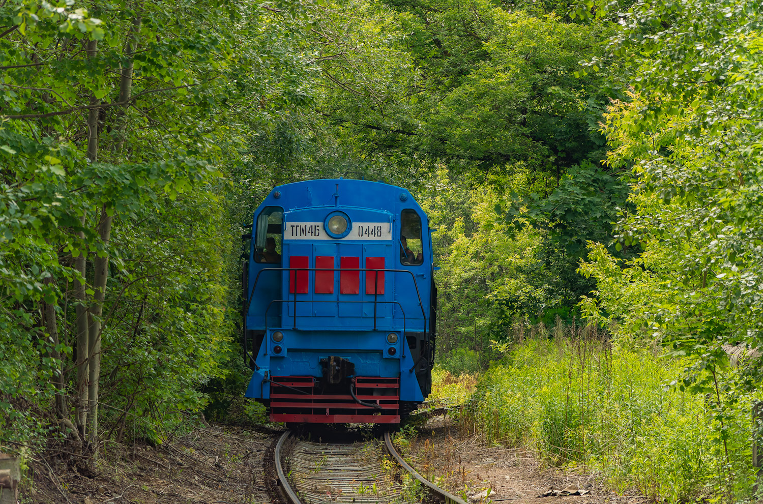 ТГМ4Б-0448