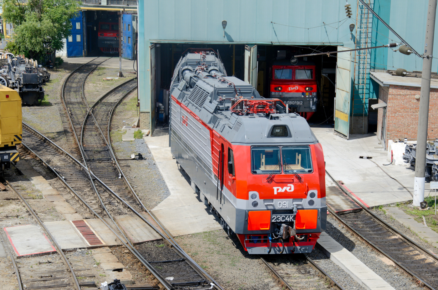 ВЛ80С-1007; 2ЭС4К-091; ВЛ80С-912