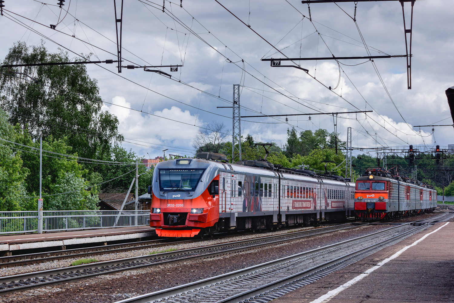 ЭП2Д-0200; ВЛ11М-411